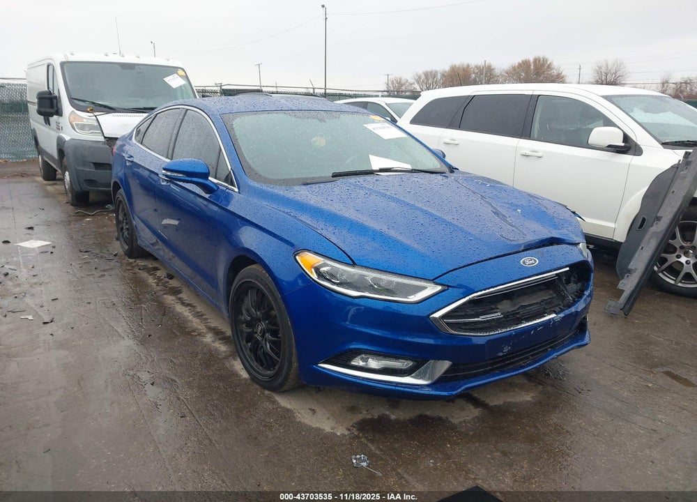 2017 FORD FUSION SE VIN: 3FA6P0T94HR283147