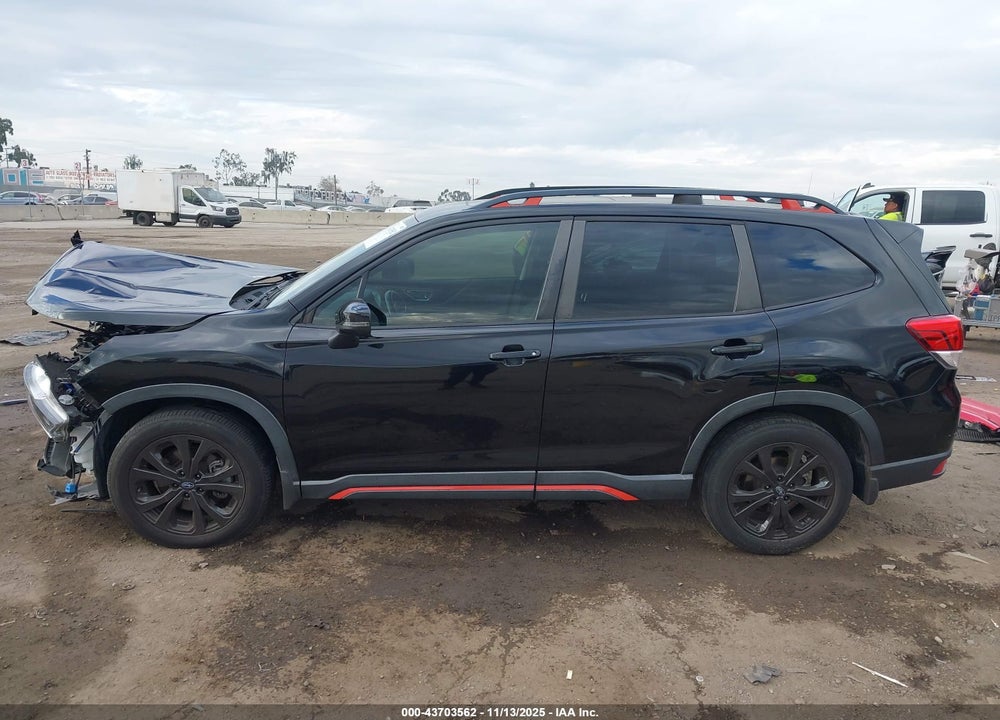2021 SUBARU FORESTER SPORT VIN: JF2SKARC3MH515881