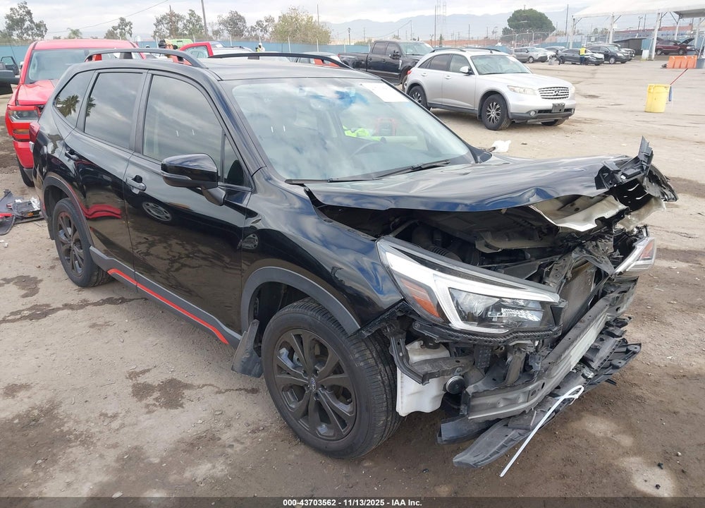 2021 SUBARU FORESTER SPORT VIN: JF2SKARC3MH515881