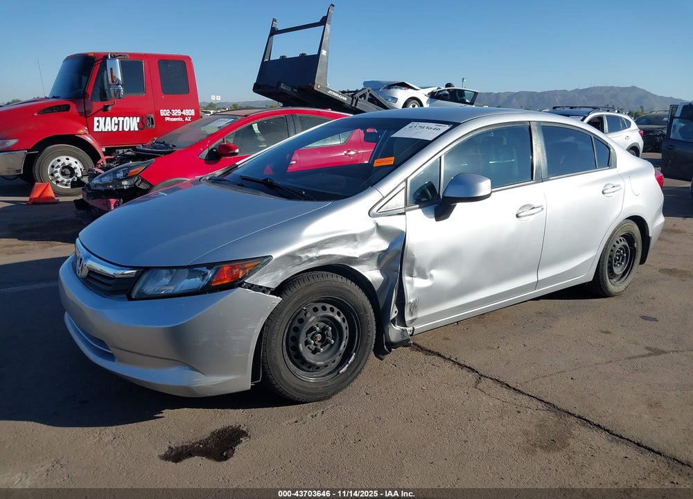 2012 HONDA CIVIC LX VIN: 2HGFB2F56CH560884