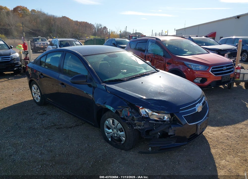 2014 CHEVROLET CRUZE LS MANUAL VIN: 1G1PB5SH9E7276290