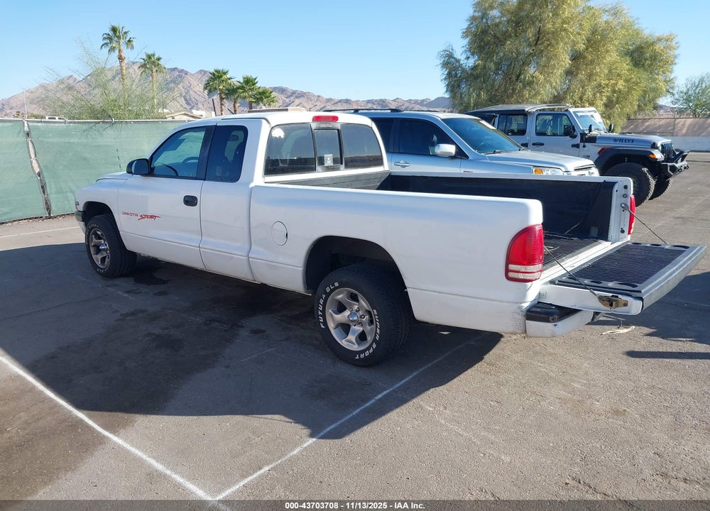 1997 DODGE DAKOTA SLT/SPORT VIN: 1B7GL23Y6VS207961