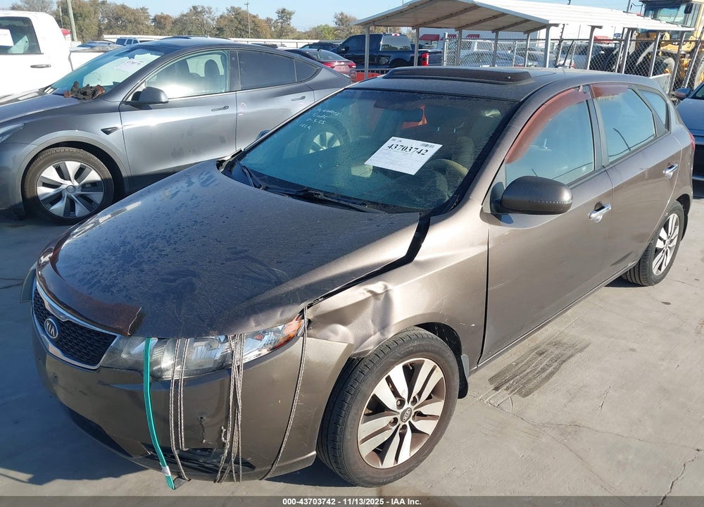 2013 KIA FORTE EX VIN: KNAFU5A2XD5742228