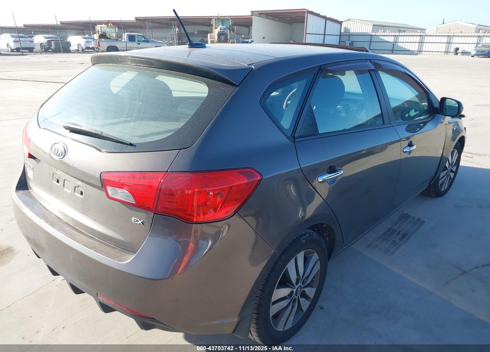 2013 KIA FORTE EX VIN: KNAFU5A2XD5742228