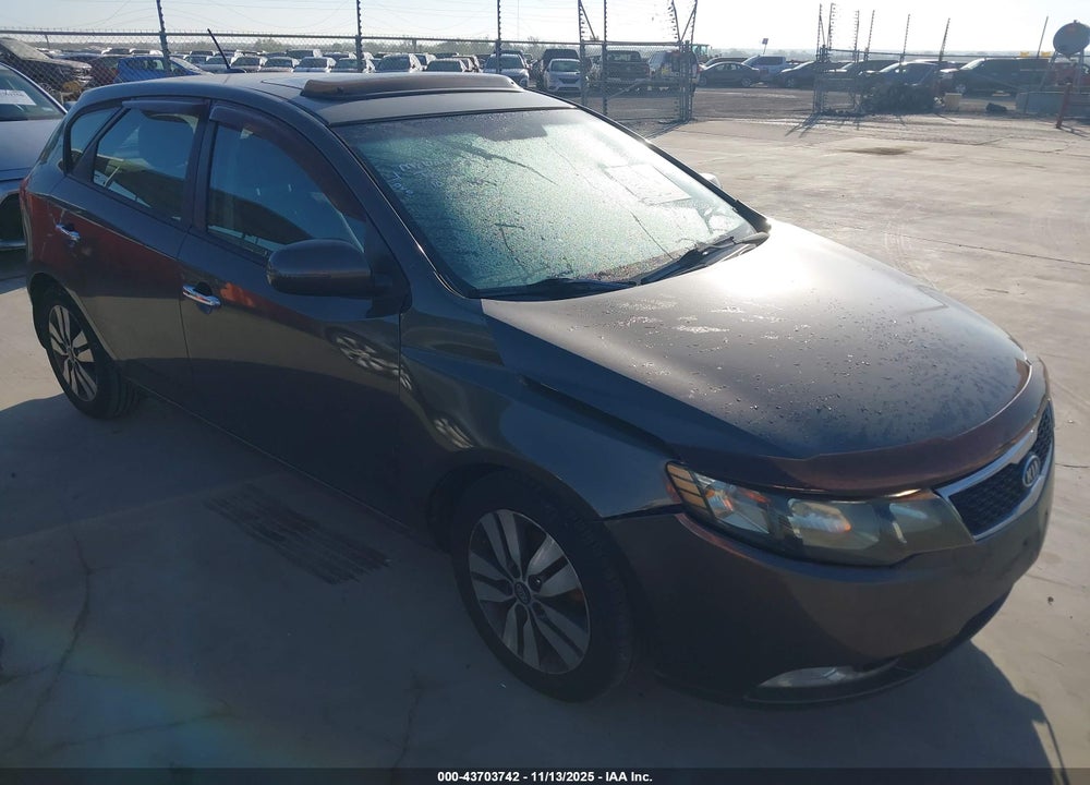 2013 KIA FORTE EX VIN: KNAFU5A2XD5742228
