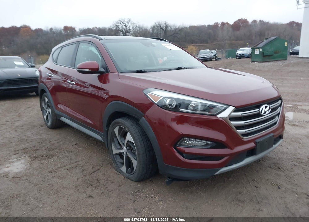 2018 HYUNDAI TUCSON LIMITED VIN: KM8J3CA2XJU777921