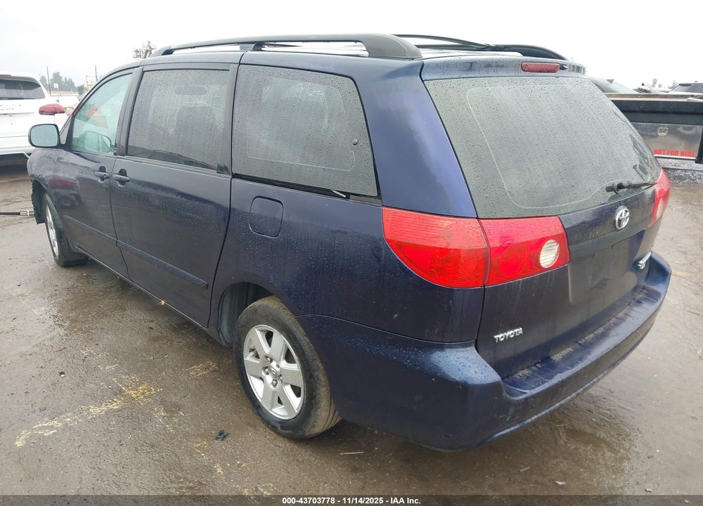 2007 TOYOTA SIENNA CE VIN: 5TDZK23C27S001175