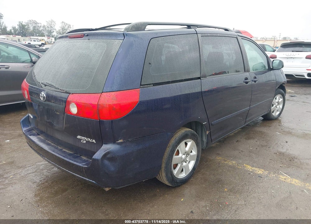 2007 TOYOTA SIENNA CE VIN: 5TDZK23C27S001175