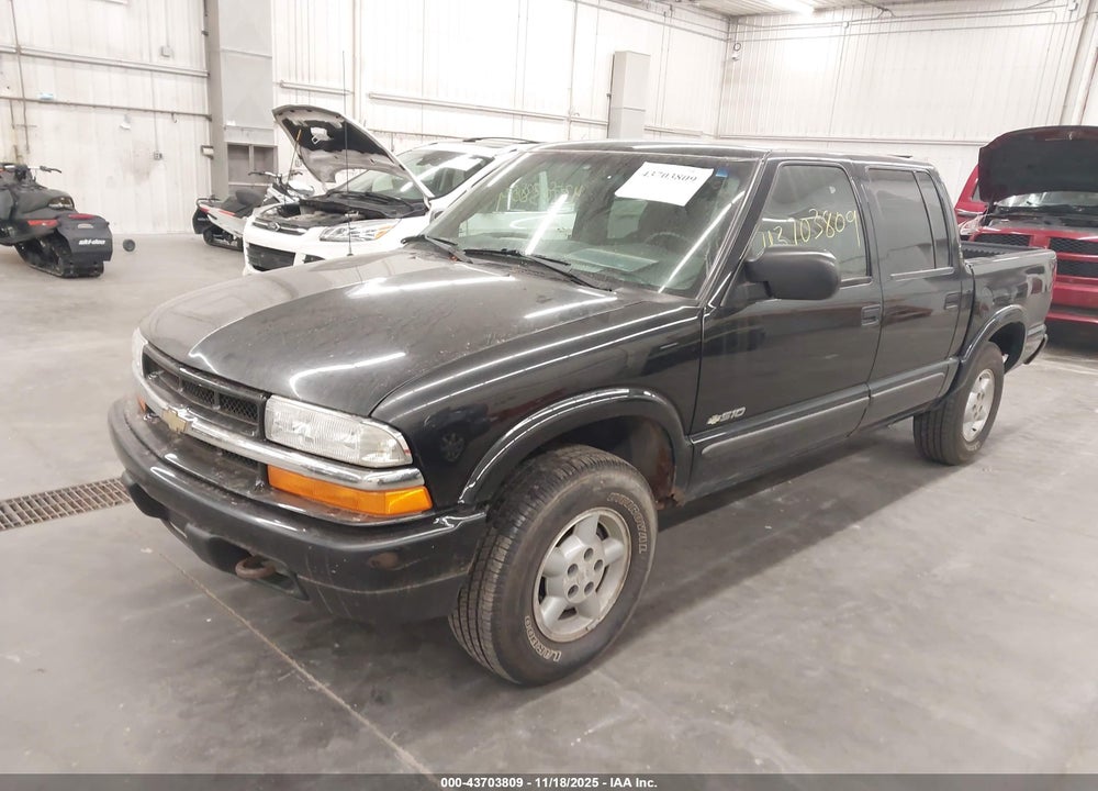 2003 CHEVROLET S-10 LS VIN: 1GCDT13X73K169898