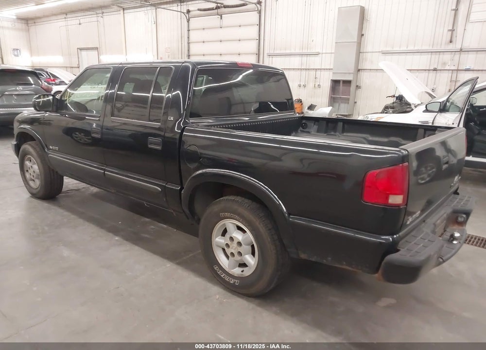 2003 CHEVROLET S-10 LS VIN: 1GCDT13X73K169898