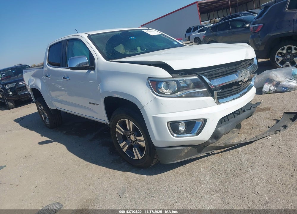 2016 CHEVROLET COLORADO LT VIN: 1GCGTCE33G1104772