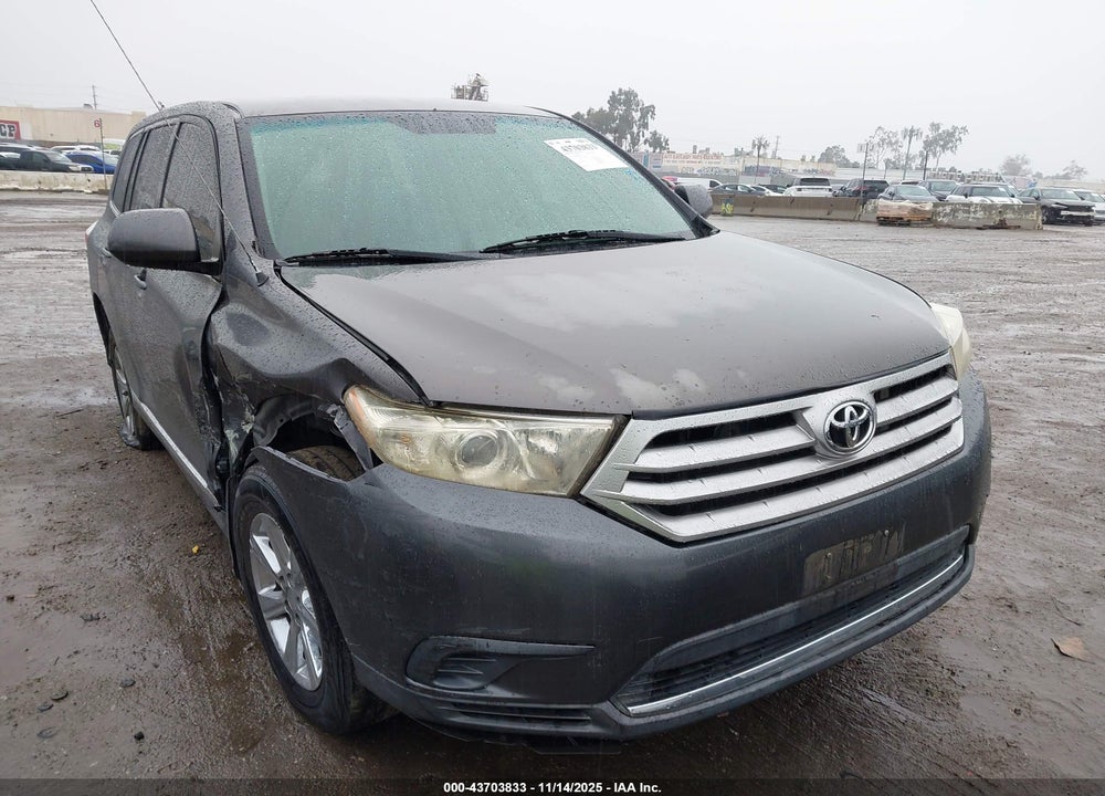 2012 TOYOTA HIGHLANDER VIN: 5TDZA3EH4CS017437