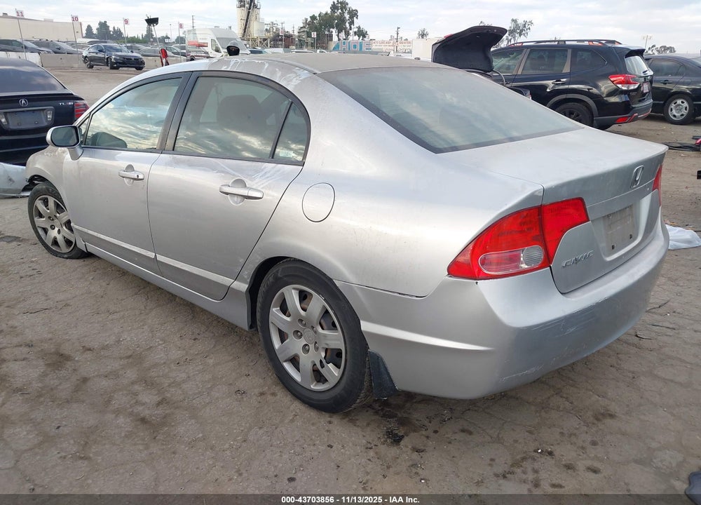 2007 HONDA CIVIC LX VIN: JHMFA16567S006818