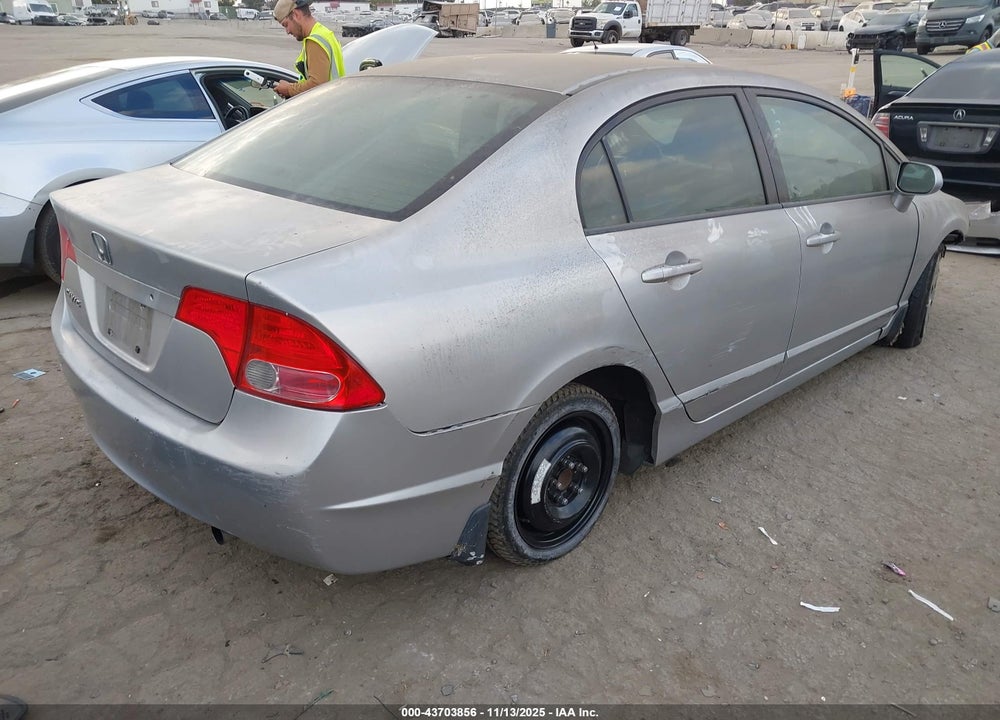 2007 HONDA CIVIC LX VIN: JHMFA16567S006818
