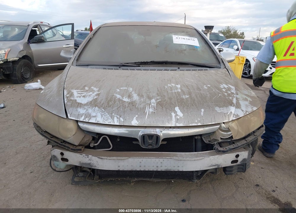 2007 HONDA CIVIC LX VIN: JHMFA16567S006818