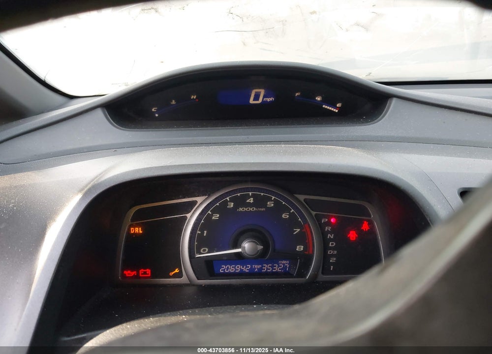 2007 HONDA CIVIC LX VIN: JHMFA16567S006818