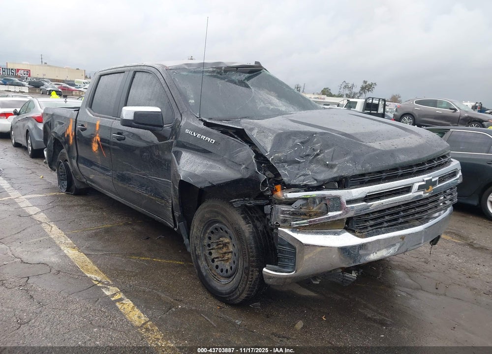 2020 CHEVROLET SILVERADO 1500 2WD  SHORT BED LT VIN: 1GCPWCED2LZ214093