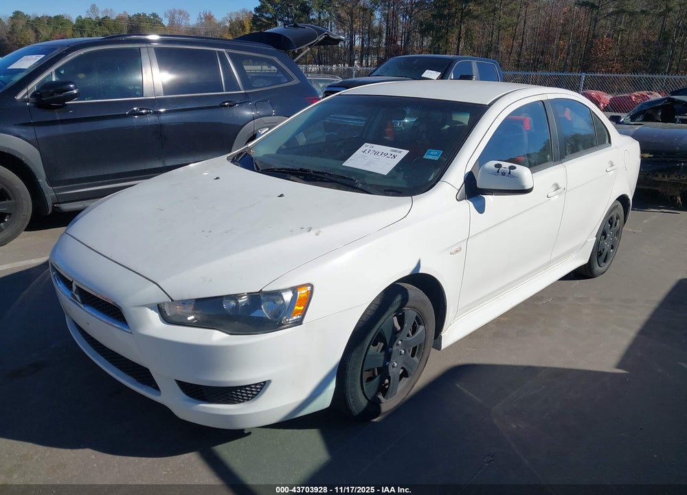 2014 MITSUBISHI LANCER ES VIN: JA32U2FU6EU009447