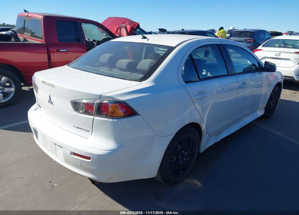 2014 MITSUBISHI LANCER ES VIN: JA32U2FU6EU009447