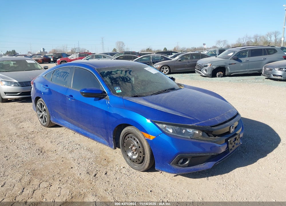 2020 HONDA CIVIC SPORT VIN: 2HGFC2F87LH520191
