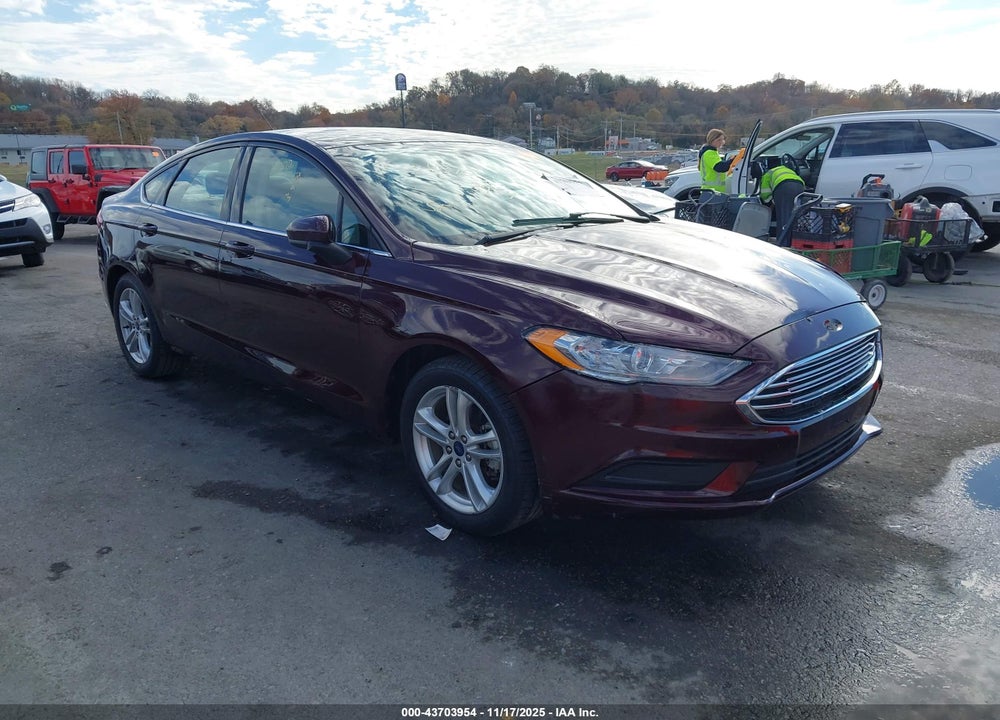 2018 FORD FUSION SE VIN: 3FA6P0HD4JR160435