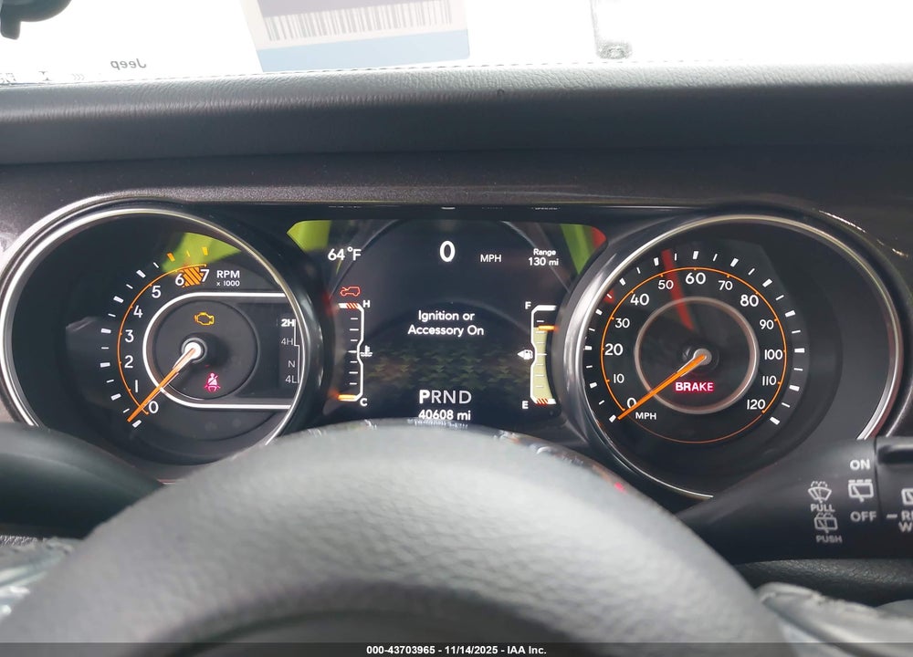 2021 JEEP WRANGLER UNLIMITED SAHARA ALTITUDE 4X4 VIN: 1C4HJXEN1MW870193