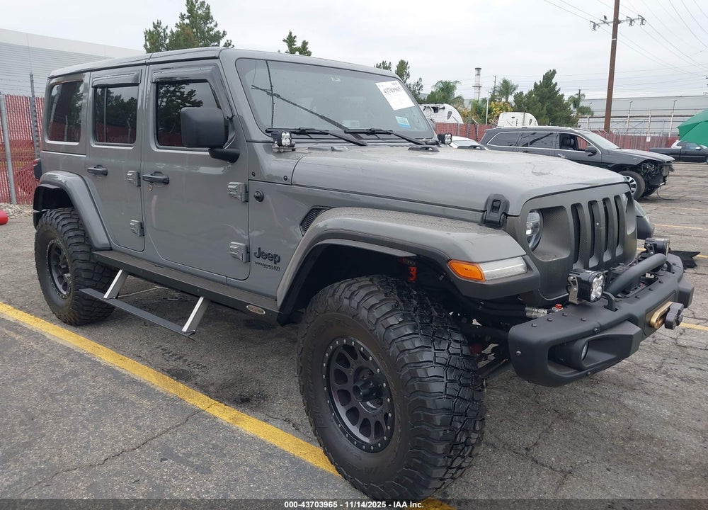 2021 JEEP WRANGLER UNLIMITED SAHARA ALTITUDE 4X4 VIN: 1C4HJXEN1MW870193