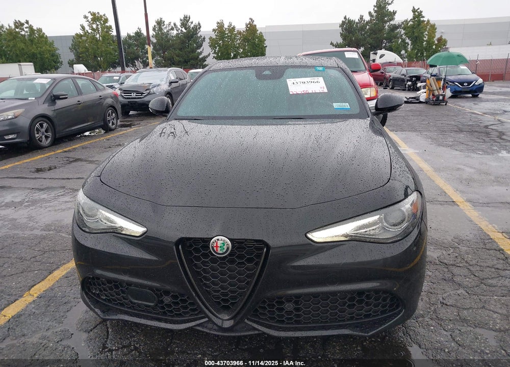 2022 ALFA ROMEO GIULIA VIN: ZARFAMBN8N7663554