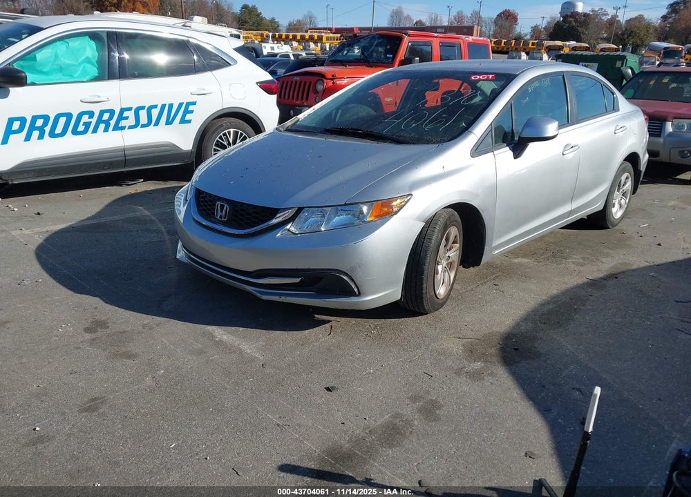 2013 HONDA CIVIC LX VIN: 19XFB2F57DE079666