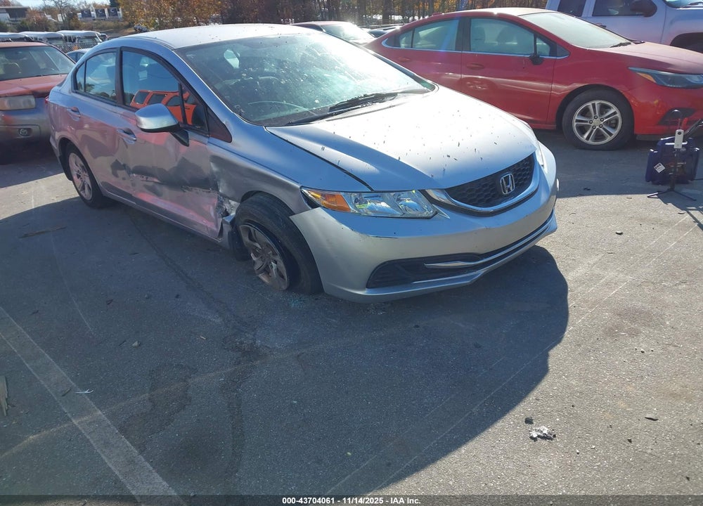 2013 HONDA CIVIC LX VIN: 19XFB2F57DE079666