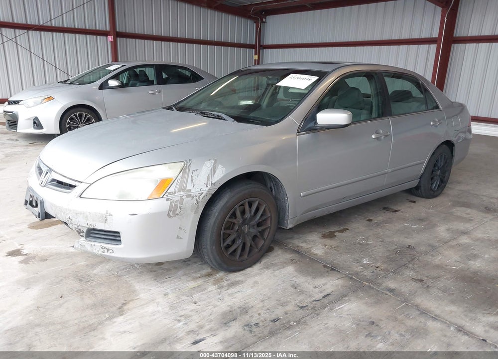 2007 HONDA ACCORD 2.4 EX VIN: 1HGCM56777A210880