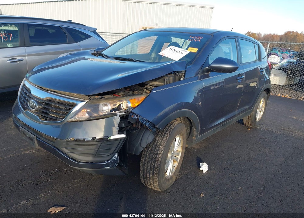 2011 KIA SPORTAGE VIN: KNDPB3A20B7021242