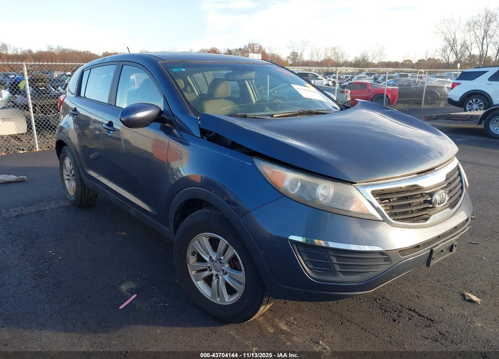 2011 KIA SPORTAGE VIN: KNDPB3A20B7021242