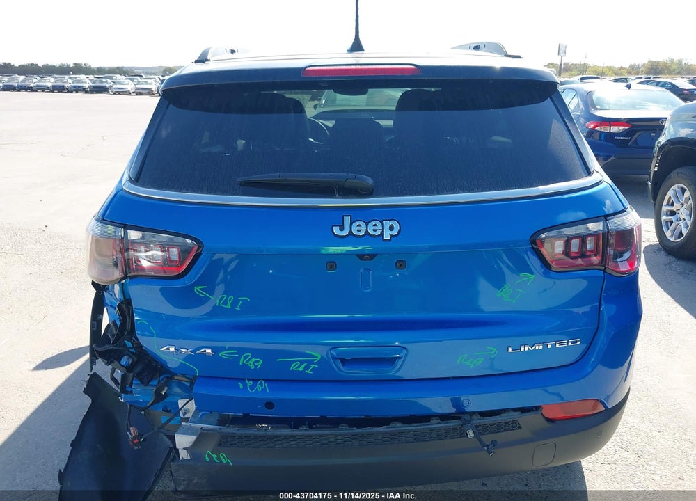 2025 JEEP COMPASS LIMITED 4X4 VIN: 3C4NJDCN9ST613788