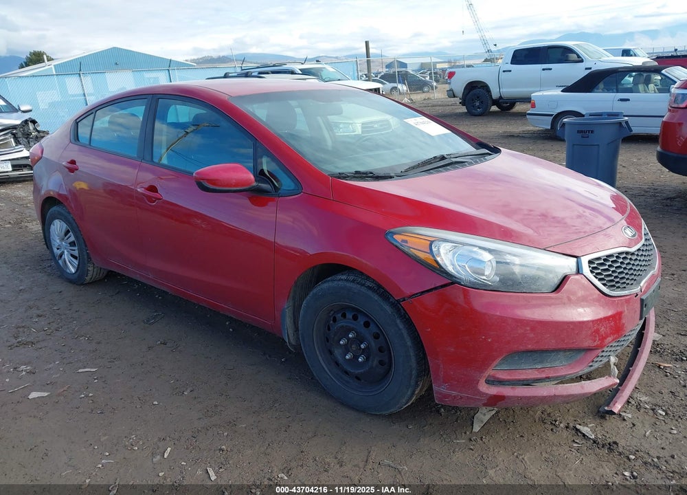 2016 KIA FORTE VIN: KNAFK4A63G5522985