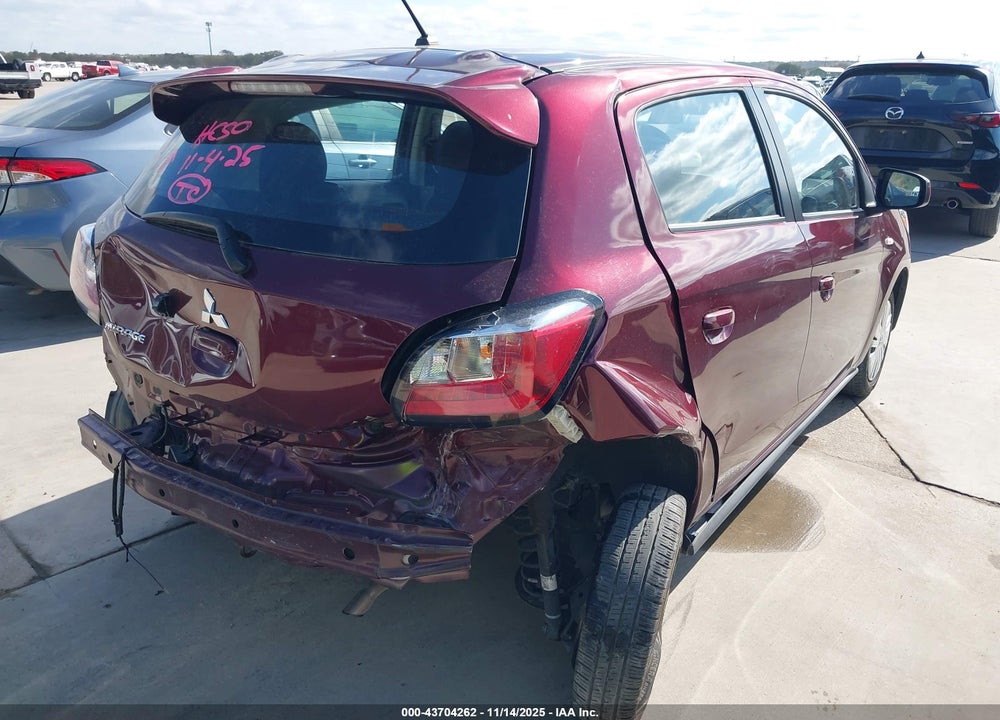 2024 MITSUBISHI MIRAGE VIN: ML32AUHJ4RH017590