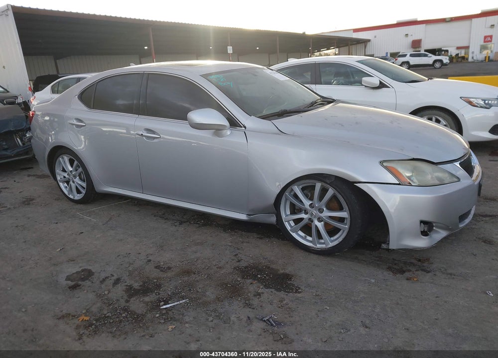 2007 LEXUS IS 250 VIN: JTHBK262475035028