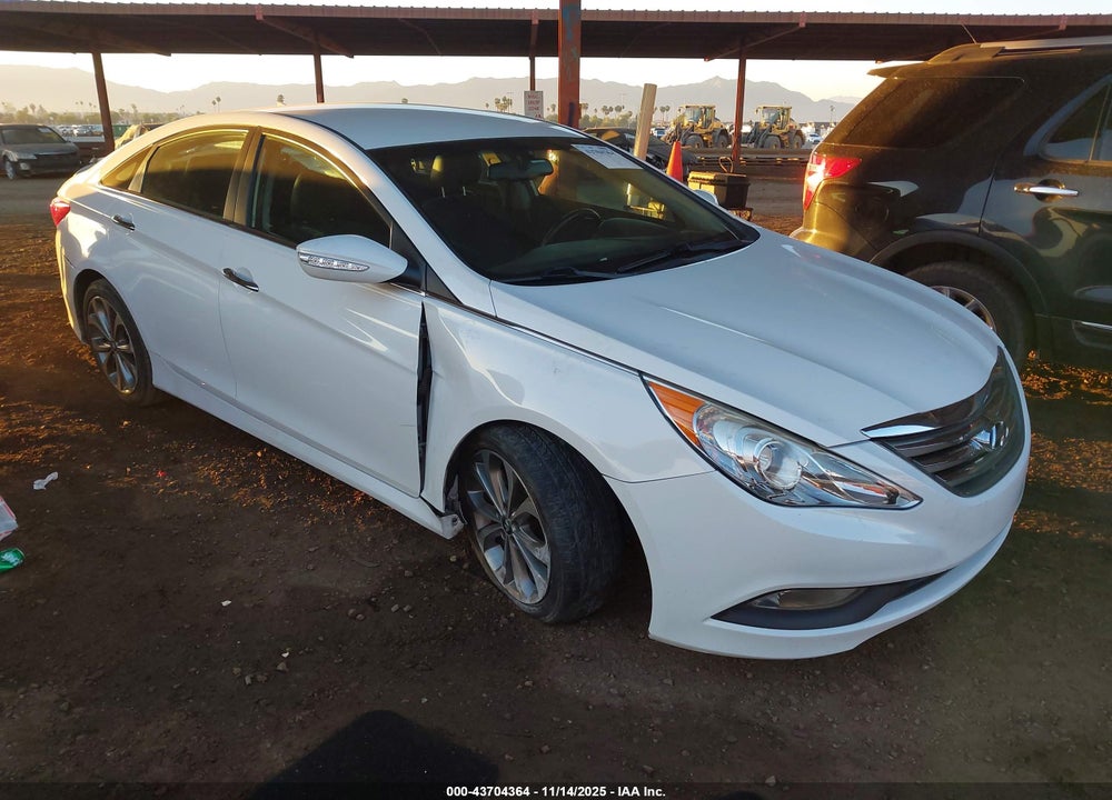 2014 HYUNDAI SONATA SE VIN: 5NPEC4AC2EH886118