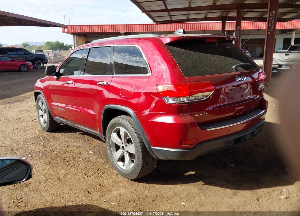 2015 JEEP GRAND CHEROKEE LIMITED VIN: 1C4RJFBG6FC210790
