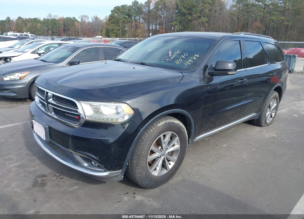 2015 DODGE DURANGO LIMITED VIN: 1C4RDHDG9FC239247