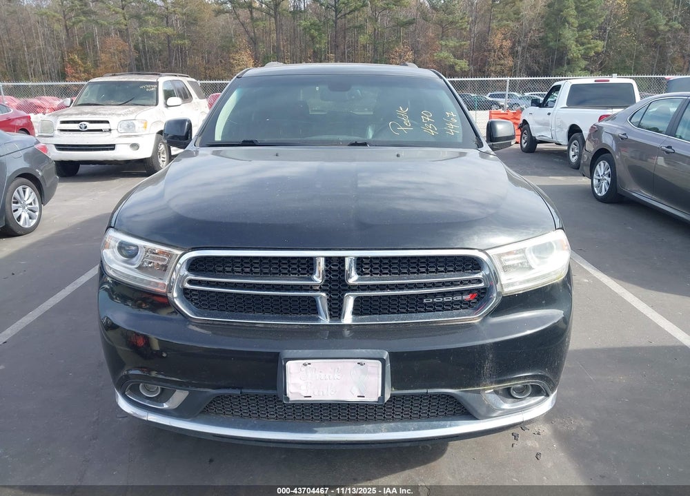 2015 DODGE DURANGO LIMITED VIN: 1C4RDHDG9FC239247