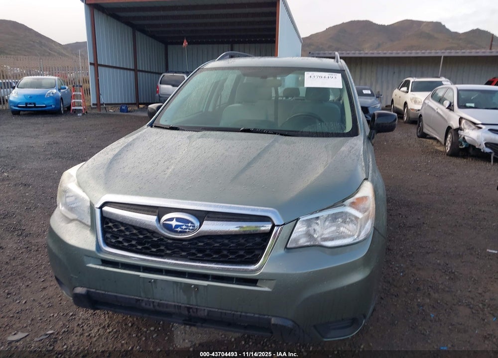 2015 SUBARU FORESTER 2.5I VIN: JF2SJABC1FH547020