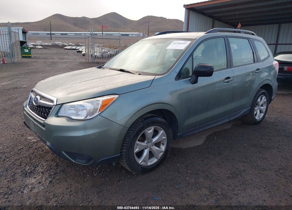 2015 SUBARU FORESTER 2.5I VIN: JF2SJABC1FH547020