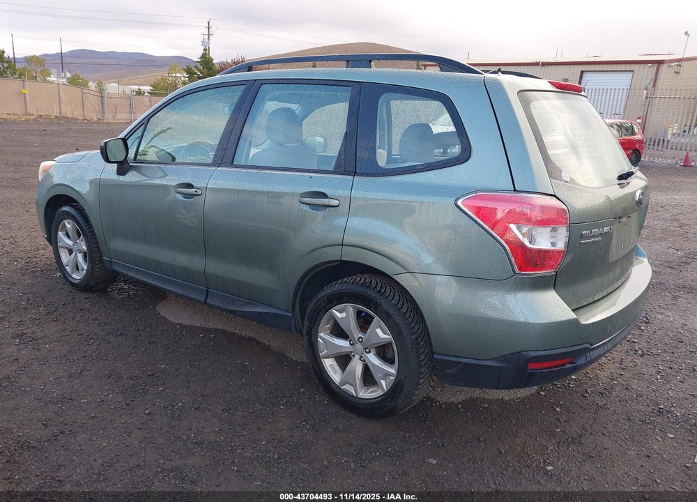 2015 SUBARU FORESTER 2.5I VIN: JF2SJABC1FH547020