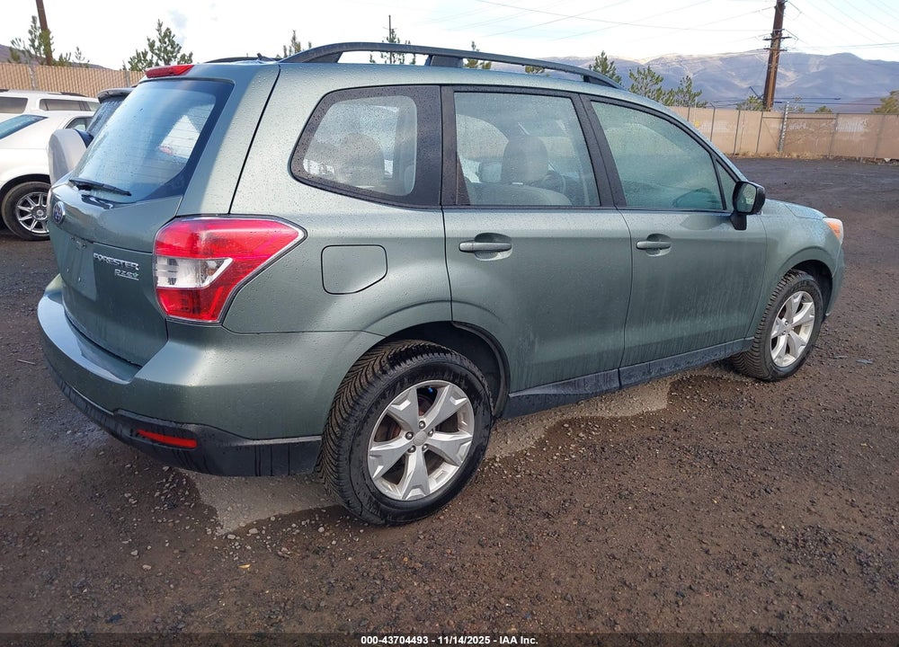 2015 SUBARU FORESTER 2.5I VIN: JF2SJABC1FH547020
