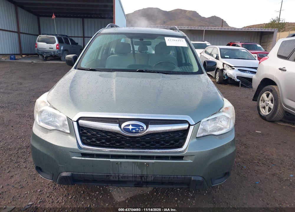 2015 SUBARU FORESTER 2.5I VIN: JF2SJABC1FH547020
