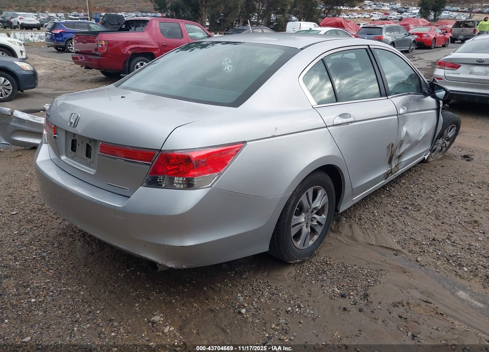 2012 HONDA ACCORD 2.4 SE VIN: 1HGCP2F67CA196194