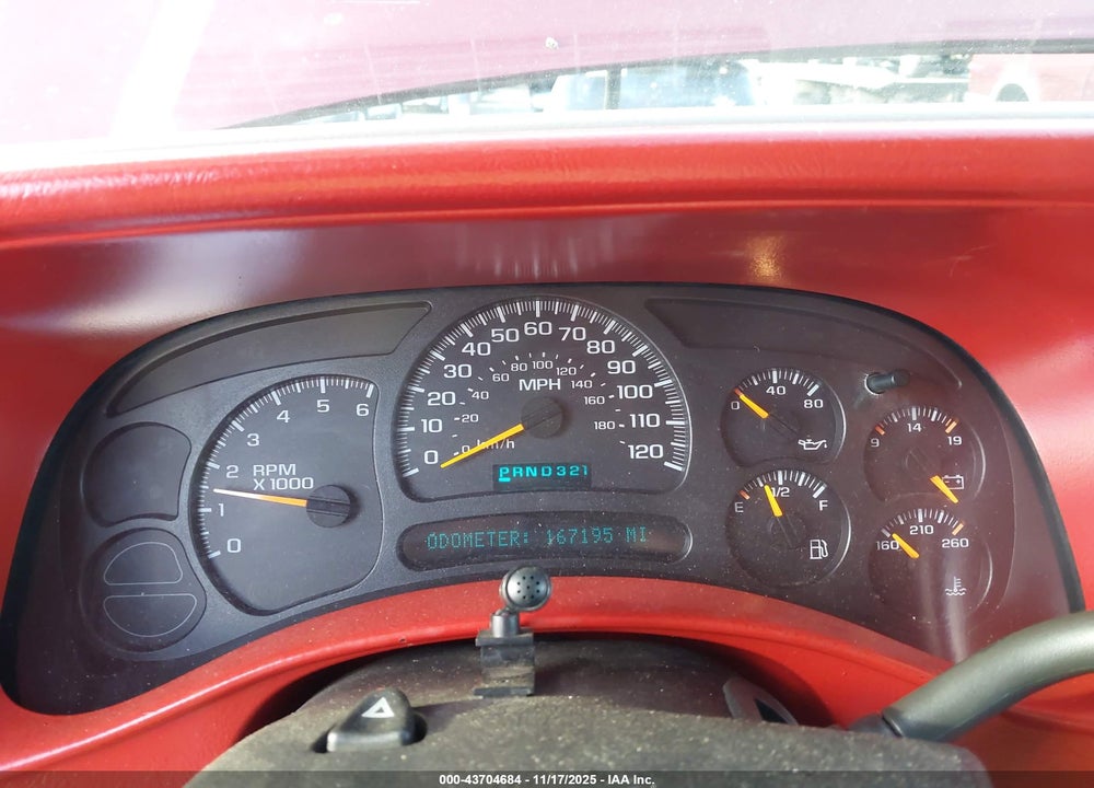 2004 CHEVROLET AVALANCHE 1500 VIN: 3GNEK12T14G167876