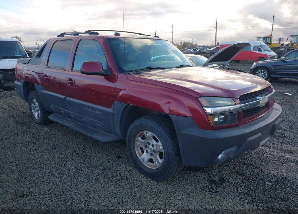 2004 CHEVROLET AVALANCHE 1500 VIN: 3GNEK12T14G167876