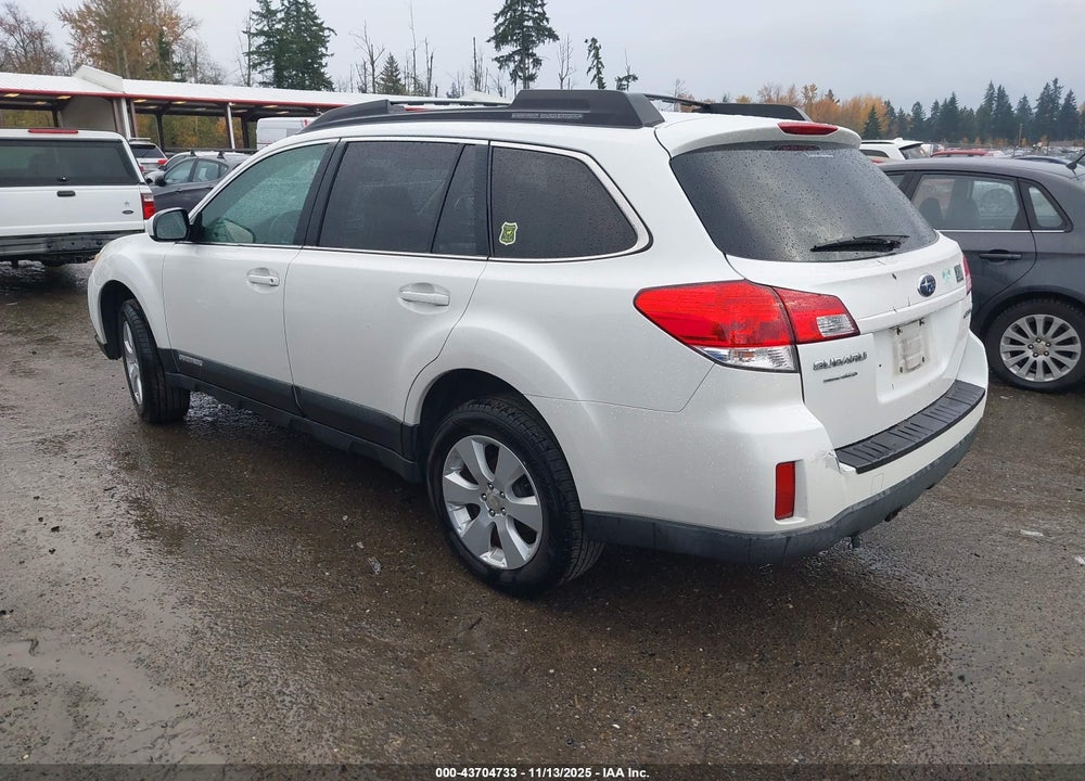 2010 SUBARU OUTBACK 2.5I PREMIUM VIN: 4S4BRCBC0A3356550